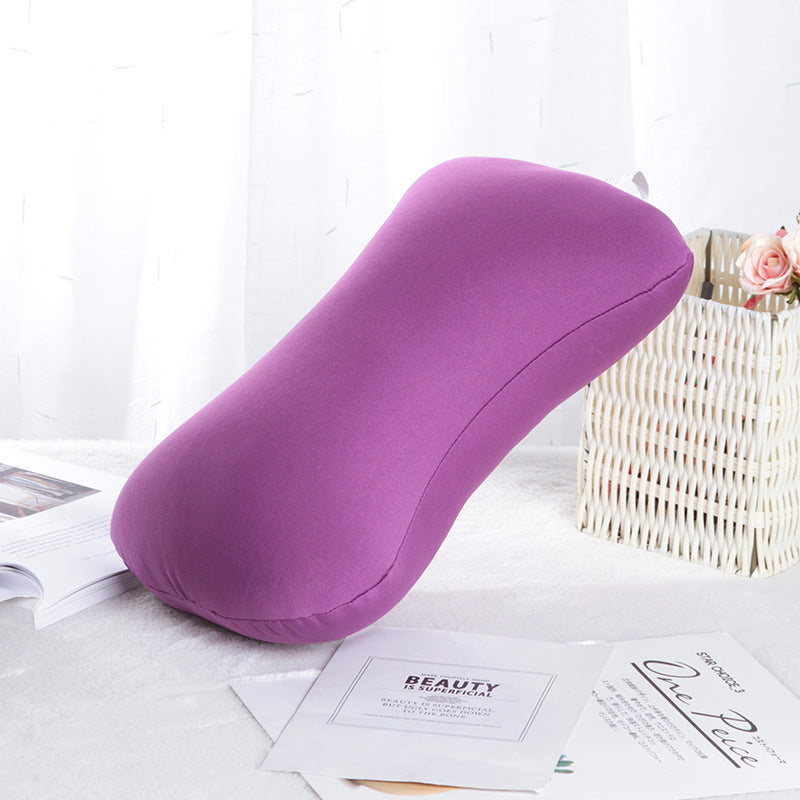 HKM-855187 Foam Particles Office Nap Pillow - Simple Design, 38 x 20 cm, Multiple Colors