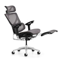 HKM-855315 Ergonomic Mesh Swivel Computer Desk Chair with Adjustable Armrests and Footrest