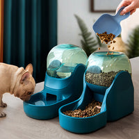 HKM-8553661 Automatic Pet Water Feeder and Drinking Fountain for Cats and Dogs - Large Capacity, Anti-Overturn Design