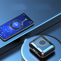 HKM-855379 Portable Mini Bluetooth Speaker and Binaural Headset Combo