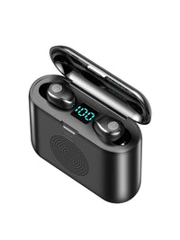 HKM-855379 Portable Mini Bluetooth Speaker and Binaural Headset Combo