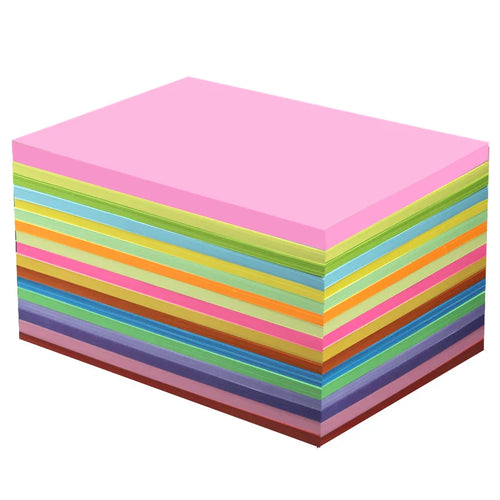 HKM-855507 A4 80gsm Uncoated Color Copy Paper for Inkjet & Laser Printing - 20 Colour Options