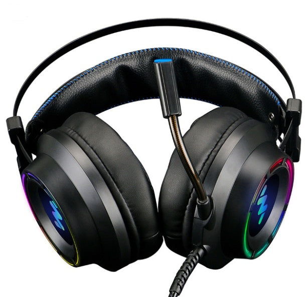 HKM-855571 7.1 Channel Virtual Surround Sound Gaming Headset with Noise Cancelling Microphone and Comfortable Design