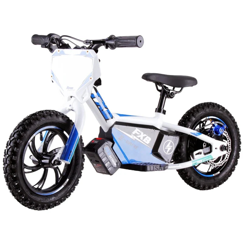 HKM-855635 Electric Balance Bike for Kids 12-20 Inch Mountain Bicycle with Disc Brake & Lithium Battery