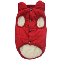 HKM-8557629 Large Breeds Padded Vest for Dogs - Warm Polyester Coat for Big Dogs