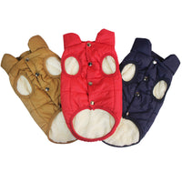 HKM-8557629 Large Breeds Padded Vest for Dogs - Warm Polyester Coat for Big Dogs