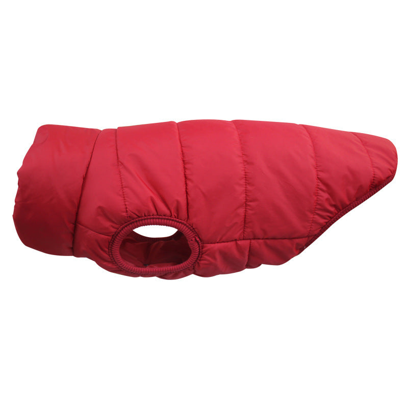 HKM-8557629 Large Breeds Padded Vest for Dogs - Warm Polyester Coat for Big Dogs