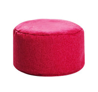 HKM-855763 Lazy Sofa Pedal Cover - Water Drop Fabric, Imitation Cotton and Linen - Available in Dark Gray, Blue, Red, Purple, Khaki - 30x20cm