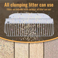 HKM-855827 Extra Large Intelligent Self-Cleaning Litter Box with App Control for Multiple Cats