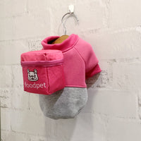HKM-8559805 Casual Pink Cotton Coat for Large Dogs - Bichon and General Fit