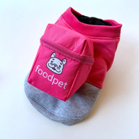 HKM-8559805 Casual Pink Cotton Coat for Large Dogs - Bichon and General Fit