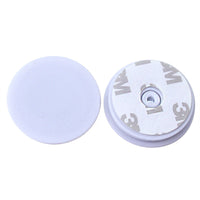 HKM-856083 Diamond-Studded Silicone Mobile Phone Airbag Holder - Flat Ring Stand for Desktop Use