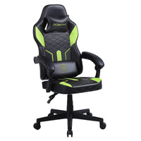HKM-856083 Ergonomic Gaming Chair with PU Leather Upholstery and Height Adjustable Features