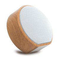 HKM-856083 Wood Grain Bluetooth Speaker with USB Connection, Built-in Lithium Battery, Portable Design