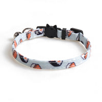 HKM-8561213 Stylish Dog Collar with Fun Bow Tie Design in Various Food-Themed Prints