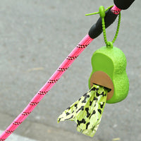HKM-8565437 Dog Pooper Scooper with Bone Print Garbage Bags and Dispenser for Easy Cleanup