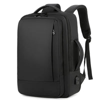 HKM-856595 Multi-Functional Waterproof Laptop Backpack with USB Charging Port for Business and Travel