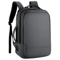 HKM-856595 Multi-Functional Waterproof Laptop Backpack with USB Charging Port for Business and Travel