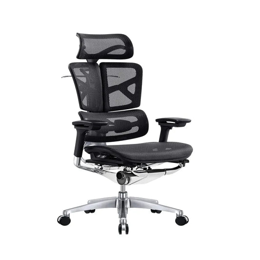 HKM-856659 Ergonomic High Back Mesh Executive Office Chair with 4D Armrests and Modern Design