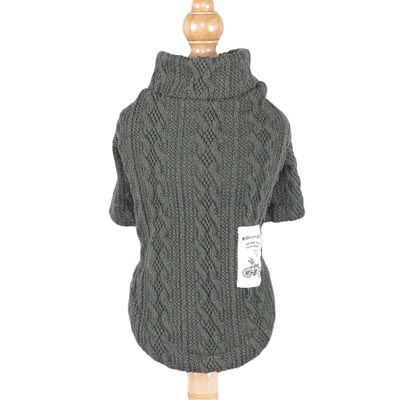 HKM-8566973 Cozy Knitted Acrylic Dog Sweater for Autumn and Winter