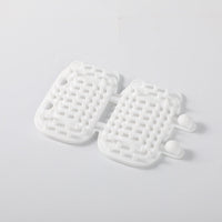 HKM-8567613 Cat Ear Petting Post with Silicone Cleaning Function in Multiple Color Options