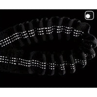 HKM-8568765 Hand-Holding Large Dog Leash with Dual Traction and Explosion-Proof Design, Adjustable Nylon Belt, 100cm Stretching Length