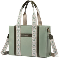 HKM-856915 Canvas Tote Shoulder Bag for Women - Versatile Crossbody Purse for Daily Use, School, Office, and Travel