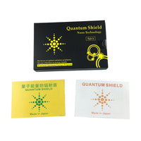 HKM-856915 Cell Phone Radiation Protection Stickers – Nano-Anion Silicone, 6 Pack, Round Design, Reduces Radiation Emissions and Extends Battery Life
