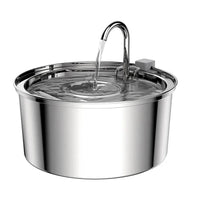 HKM-856979 Stainless Steel 3.2L Pet Water Fountain for Cats and Small Dogs