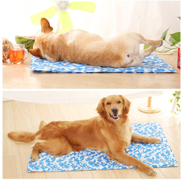HKM-8570813 Cooling Dog Ice Pad - Multiple Sizes Available: S, M, L, XL for Optimal Comfort