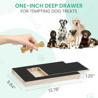 HKM-8572221 Dog Nail Scratch Board with Treat Box - Safe and Fun Nail Trimming Solution for All Breeds and Sizes