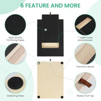 HKM-8572221 Dog Nail Scratch Board with Treat Box - Safe and Fun Nail Trimming Solution for All Breeds and Sizes
