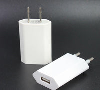 HKM-857235 5V 2A USB Travel Charger Compatible with iPhone 5 5s 6 6s X and iPad Models