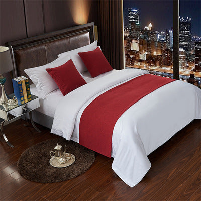 HKM-857363 Elegant Hotel Bed Runner with Pillow Cover - Chinese Classical Patterns in Multiple Colors and Designs