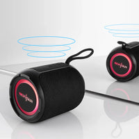 HKM-857363 Portable Bluetooth Speaker with 40W Stereo Sound, Extra Bass, IPX7 Waterproof for Outdoor Parties