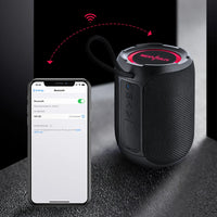 HKM-857363 Portable Bluetooth Speaker with 40W Stereo Sound, Extra Bass, IPX7 Waterproof for Outdoor Parties