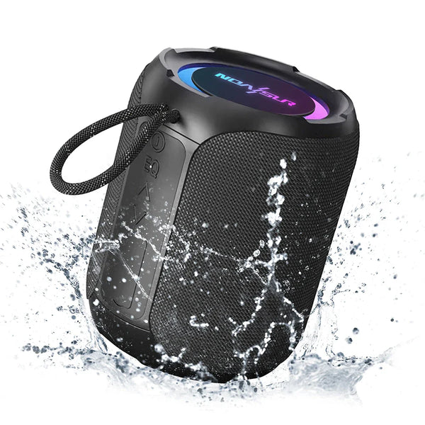 HKM-857363 Portable Bluetooth Speaker with 40W Stereo Sound, Extra Bass, IPX7 Waterproof for Outdoor Parties