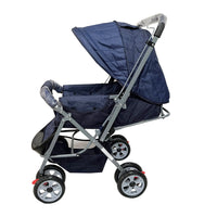 HKM-857555 Multi-functional Luxurious Baby Stroller with Versatile Carry Basket and Child Pram Features