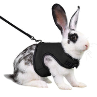HKM-8577341 Mini Pet Traction Vest for Guinea Pigs and Rabbits - Mesh Chest Strap in Various Colors