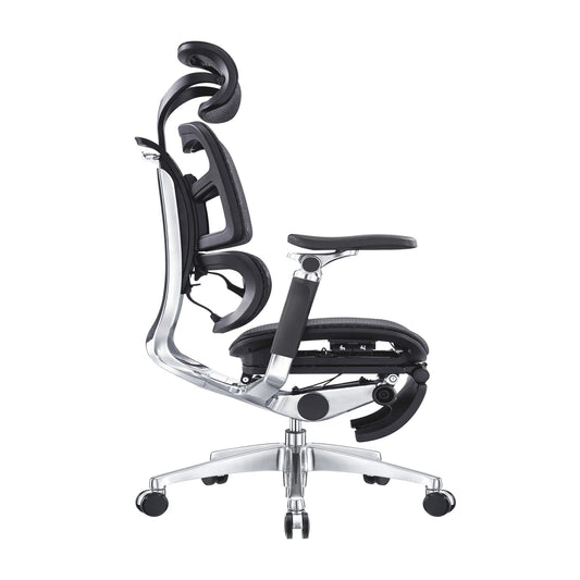 HKM-857811 Ergonomic Mesh Office Chair with Adjustable Seat and 7D Armrests for Conference and Meeting Rooms