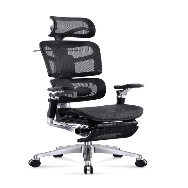 HKM-857811 Ergonomic Mesh Office Chair with Adjustable Seat and 7D Armrests for Conference and Meeting Rooms