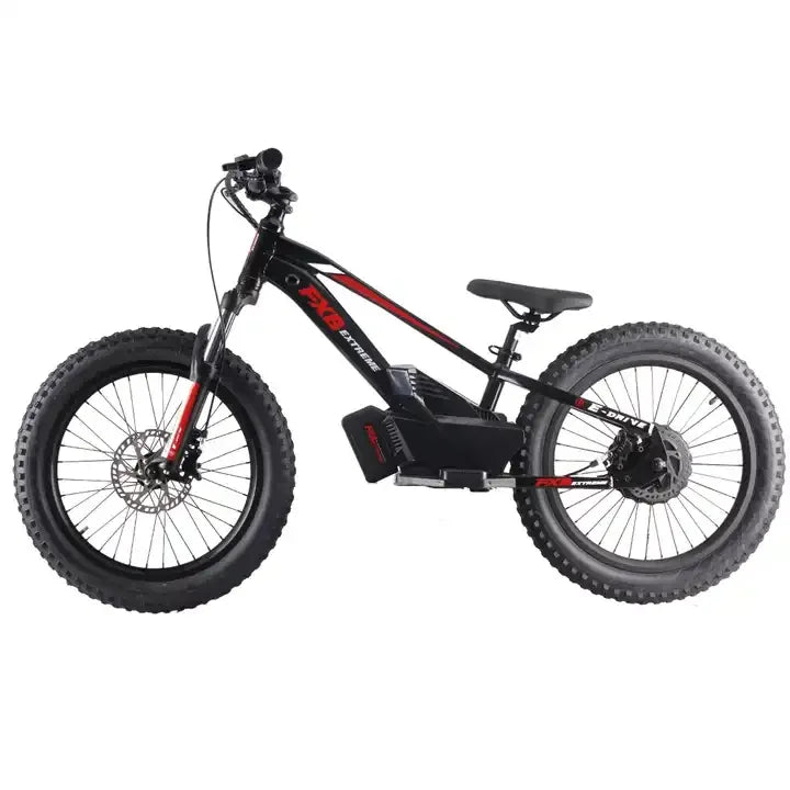 HKM-857939 800W Electric Balance Bike for Kids 8-18 Years, 20 Inch, Max Speed 45km/h, Adjustable Hydraulic Suspension, Aluminum Alloy Frame