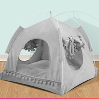 HKM-8579517 Cozy Four Seasons Dog House and Cat Tent - Soft, Anti-Skid, Available in Four Sizes