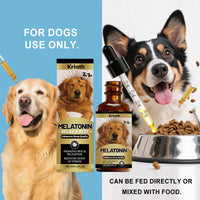 HKM-8580541 Dog Advanced Melatonin Drops for Calm and Relaxation - 60ml Natural Sleep Support