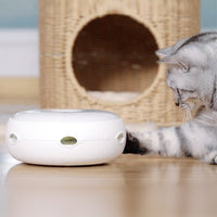 HKM-8581309 Automatic Electric Cat Toy with Smart Turntable and Donut Design