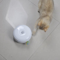 HKM-8581309 Automatic Electric Cat Toy with Smart Turntable and Donut Design