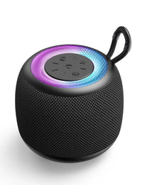 HKM-858515 Portable Bluetooth Speaker with RGB Lighting, Hi-Fi Sound, IPX6 Waterproof, Lightweight Design