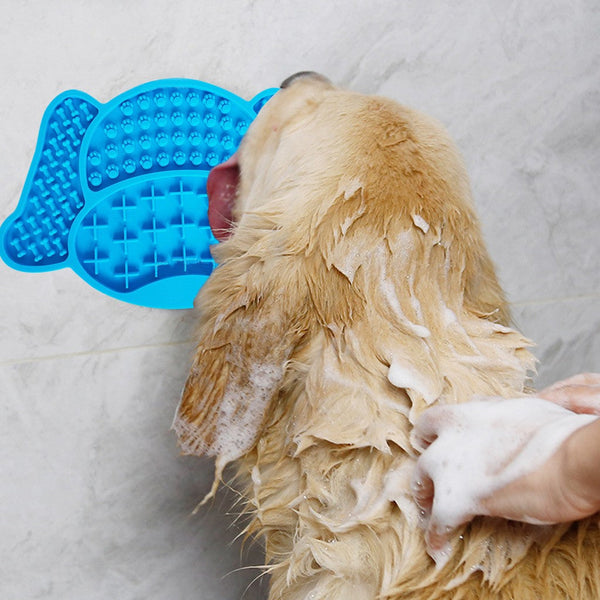 HKM-8586429 Silicone Dog Lick Pad for Stress Relief and Slow Feeding, 22x14.5cm