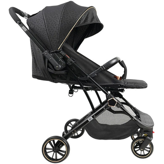 HKM-858707 Portable Folding Baby Stroller with 360-Degree Rotation for Newborns and Toddlers