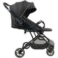 HKM-858707 Portable Folding Baby Stroller with 360-Degree Rotation for Newborns and Toddlers